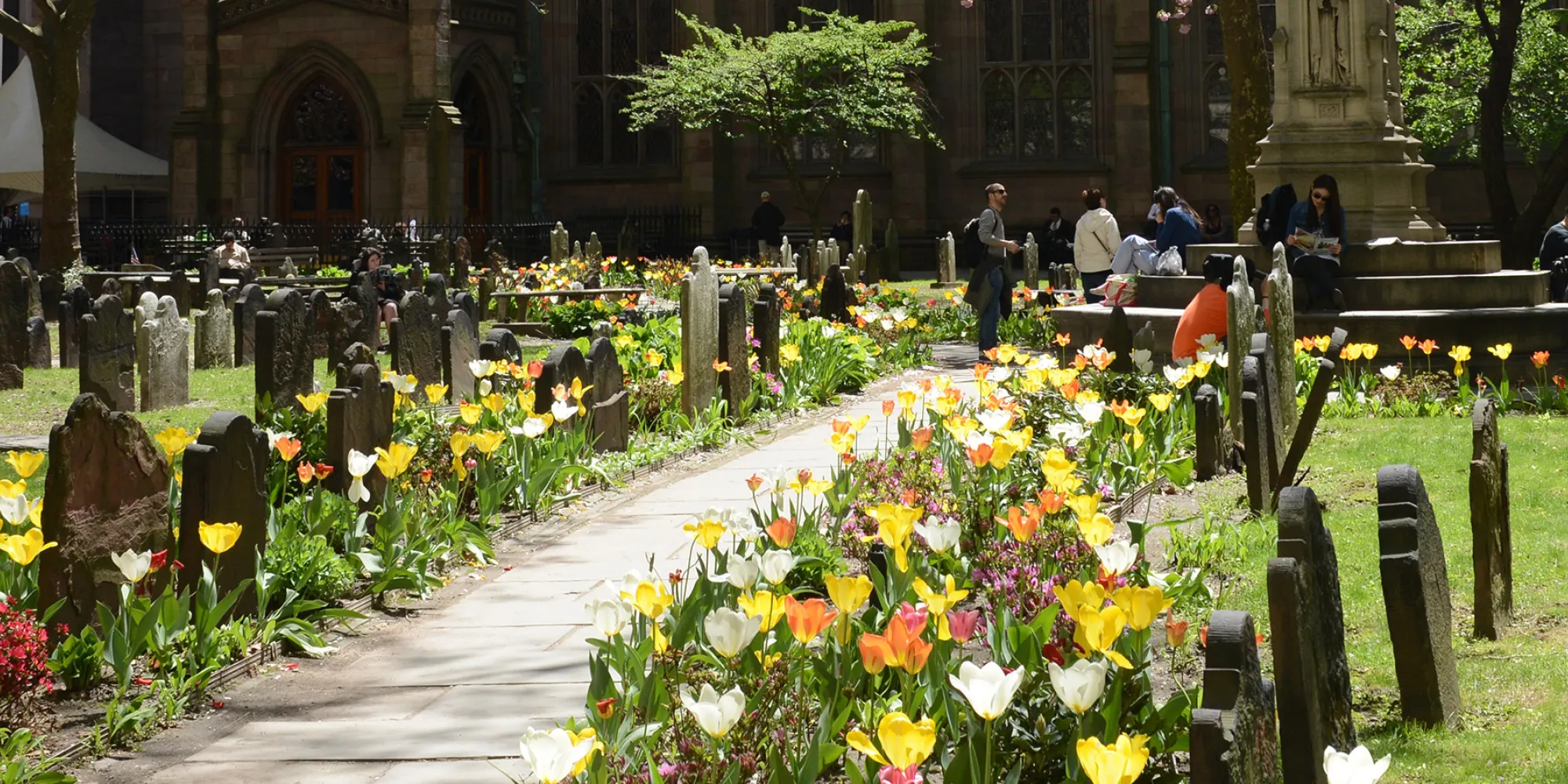 Trinity Churchyard in Spring