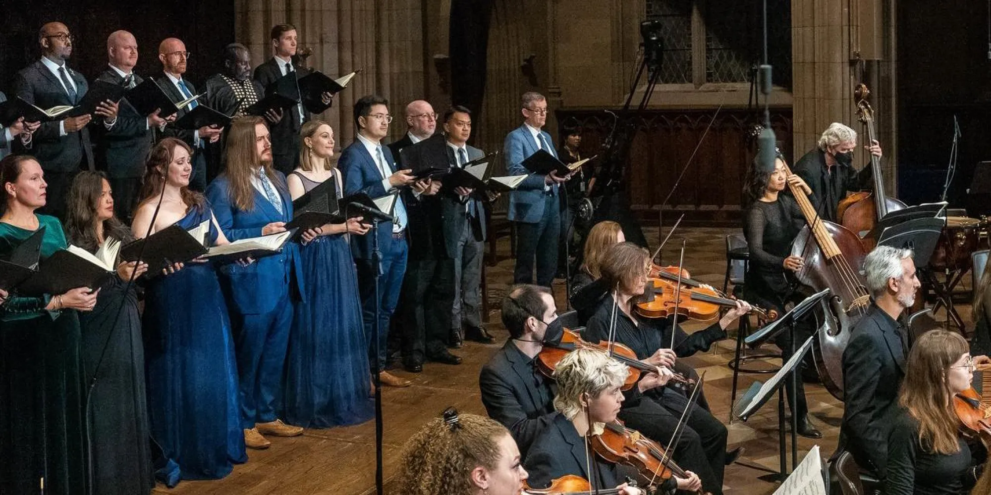 The Choir of Trinity Wall Street and orchestral ensembles perform Messiah in Trinity Church