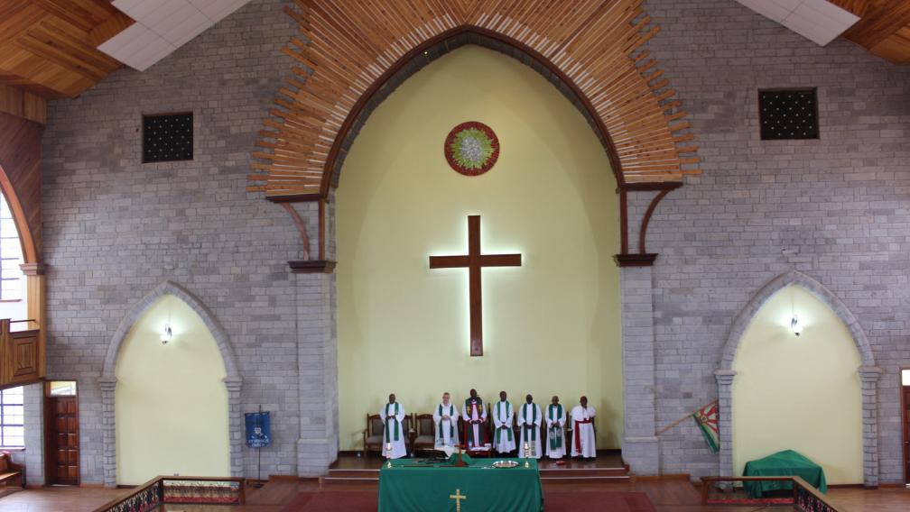 Image of a church in Nairobi, Kenya