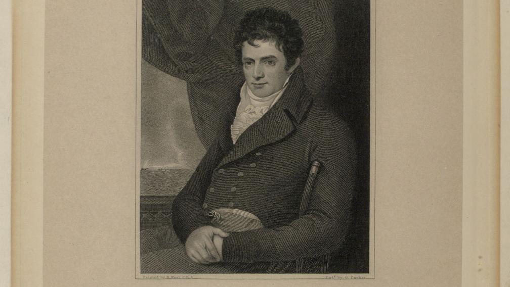 Engraving of Robert Fulton; New York Public Library