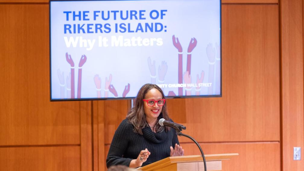 Susan Shah hosts panel discussion on closing Rikers Island Jail