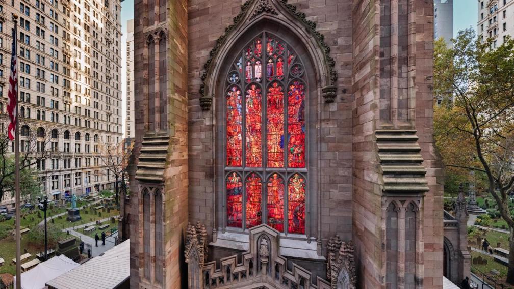 Stained Glass Window of Trinity Church