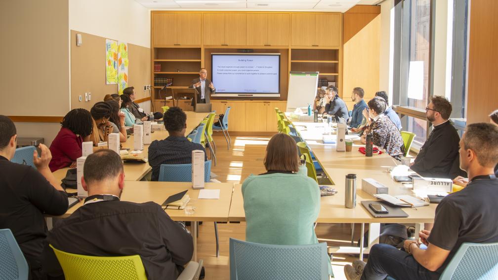Community Organizing course taught during Trinity Leadership Fellows in-person week, September 2023.