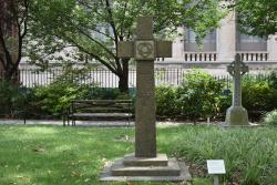 Grave of John Heuss, Trinity's 13th Rector
