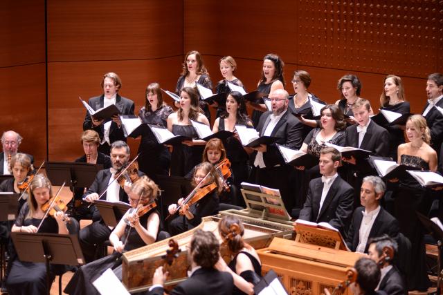 The Choir of Trinity Wall Street singing Messiah at Lincoln Center