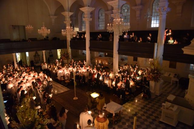 The Great Vigil of Easter at St. Paul's Chapel