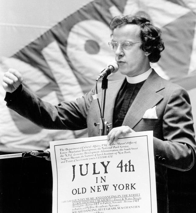 The Rev. John Moody in the 1970s.
