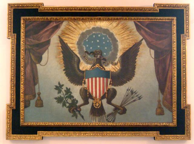 Great Seal of the United States at St. Paul's Chapel
