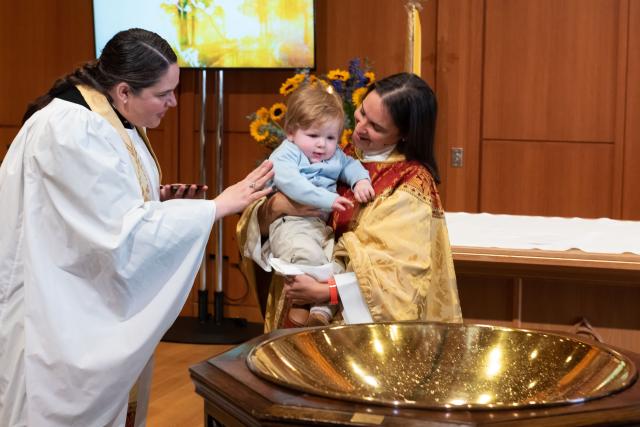 Andrew Sidney Thomas Byers Baptism on May 1, 2022 