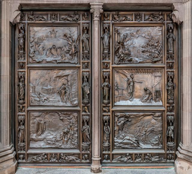 East Bronze Doors, Full Door Image