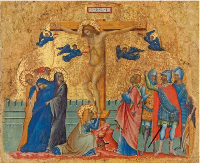 The Crucifixion, tempera on wood by Paolo Veneziano, c. 1340/45; in the National Gallery of Art, Washington, D.C. Courtesy National Gallery of Art, Washington, D.C., Samuel H. Kress Collection, 1939.1.143