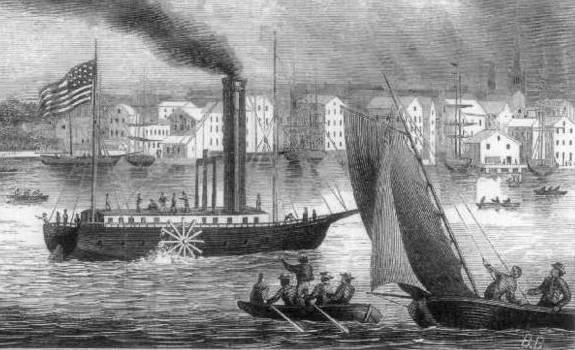 The Clermont, Robert Fulton's steamboat