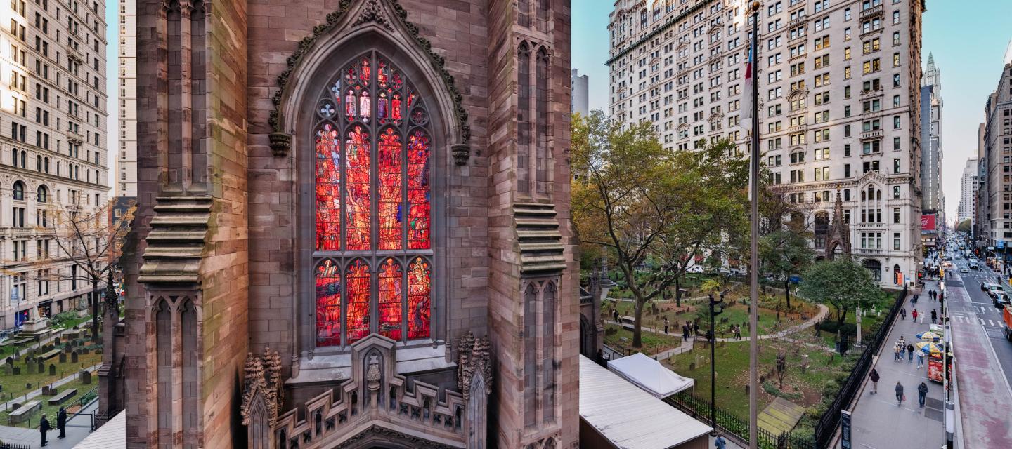 2023 Trinity Church with Stained Glass