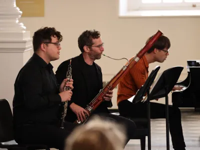 musicians at St. Paul's Chapel