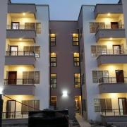Residential apartment building in Accra, Ghana.