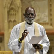 The Rev. Dr. Mark Francisco Bozzuti-Jones preaching at Holy Eucharist May 30, 2021