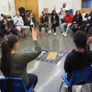 Vestry visits Healing Circle at KAVI, Kings Against Violence Initiative