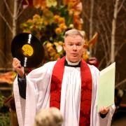 Father Michael preaching