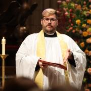 Father Matt preaching