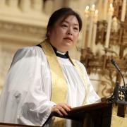 Mother Yein preaching 