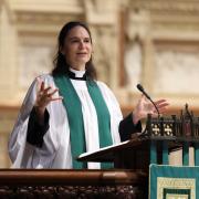 The Rev. Kristin Kaulbac Miles preaches on Pride Sunday 2023