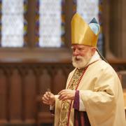 Bishop Andy Dietsche at Trinity on November 5, 2023.