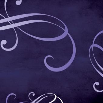 Purple design with swirls