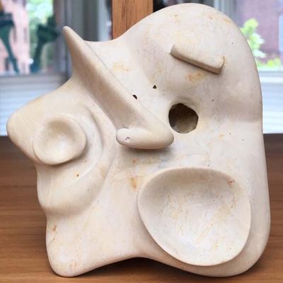 Small abstract stone carving