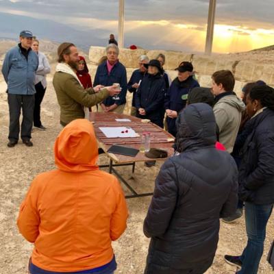 Bread for the Journey: a Eucharist celebrated outdoors at daybreak