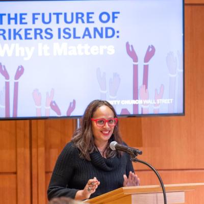 Susan Shah hosts panel discussion on closing Rikers Island Jail