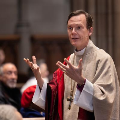 The Rt. Rev. Matthew Heyd gave a sermon at Ash Wednesday 2024