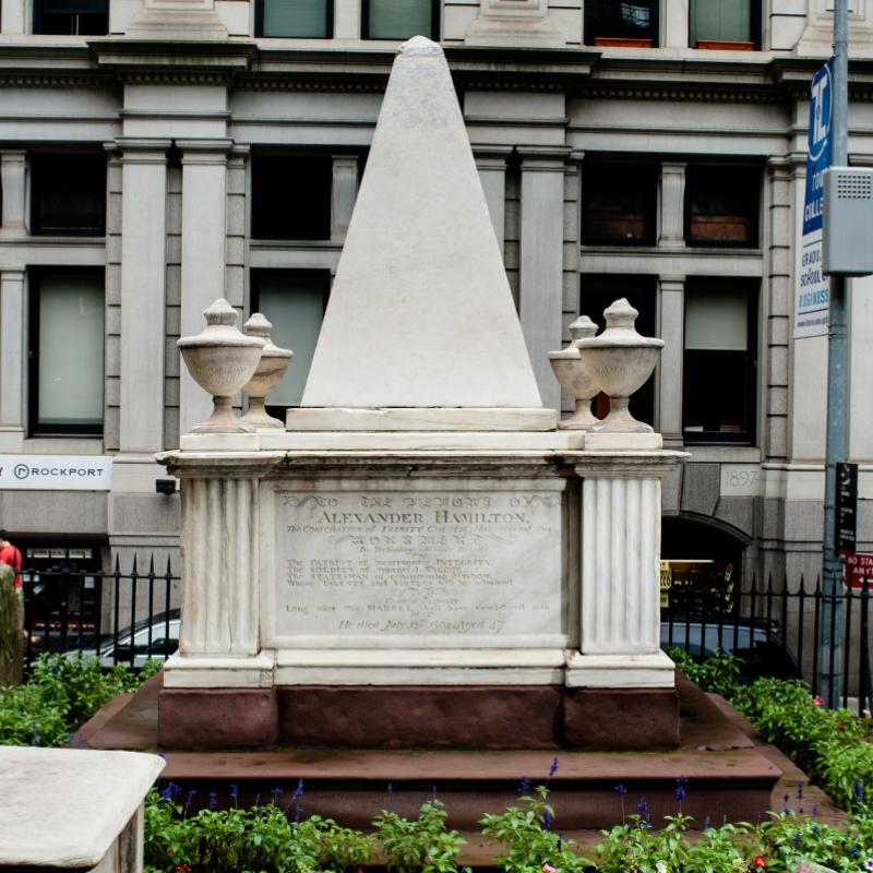 Albums 97+ Images where is alexander hamilton buried at trinity church Superb
